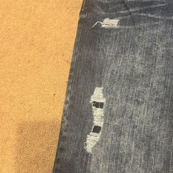 Buffalo David Bitton Men's Relaxed Distressed Denim Jeans 38x30 - Picture 4 of 12